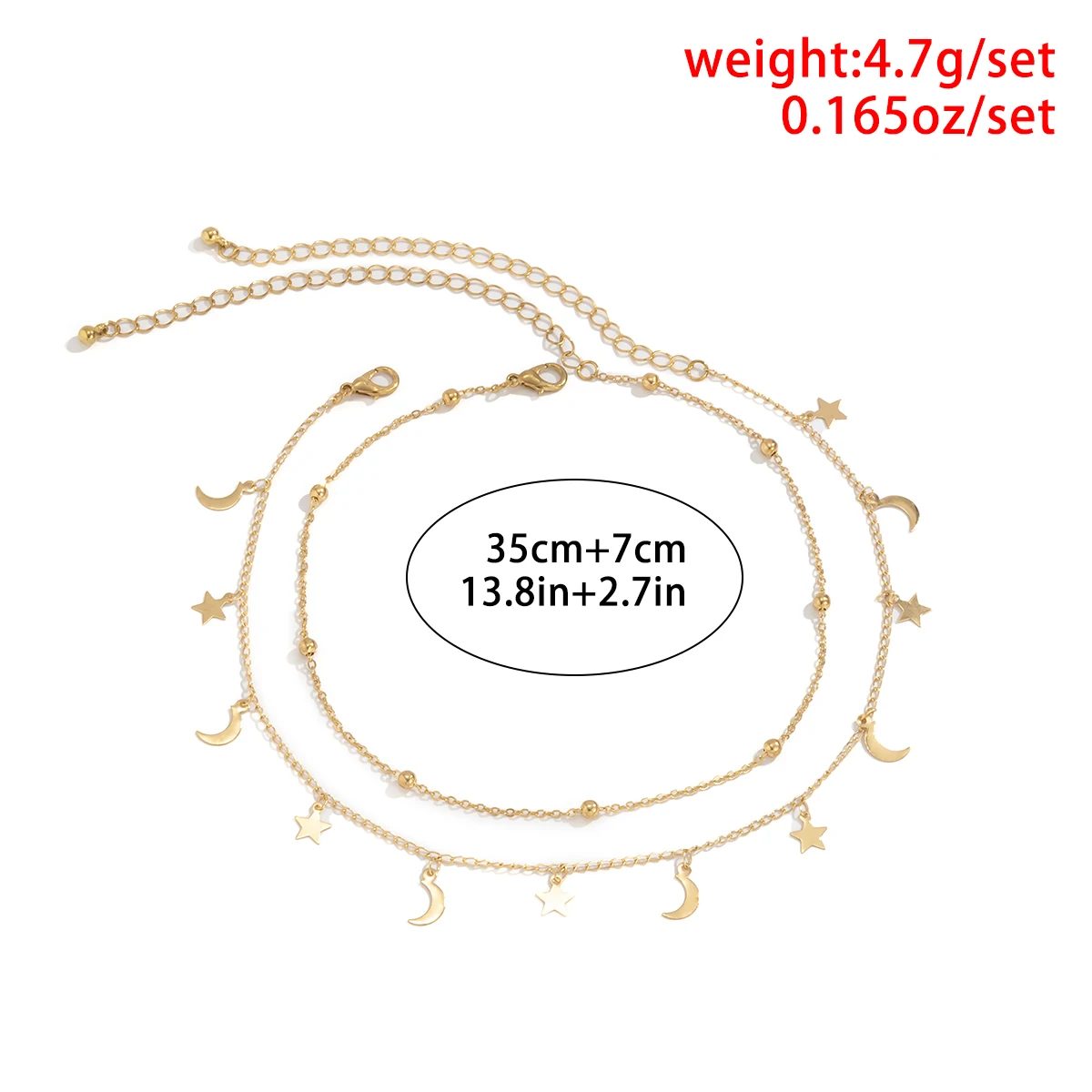 Korean Fashion Exquisite Multi Layer Short Clavicle Chain Choker Necklace For Women Geometric Cute Star Pendant Necklace Jewelry
Korean Fashion Exquisite Multi Layer Short Clavicle Chain Choker Necklace For Women Geometric Cute Star Pendant Necklace Jewelry