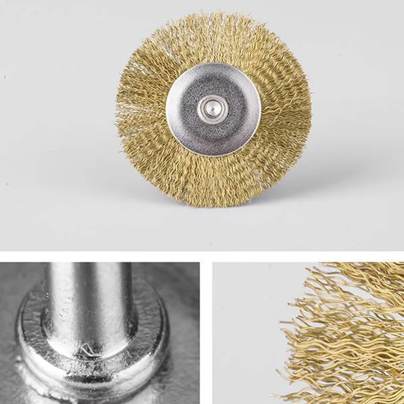3 MM Steel Brass Cleaning Cup Brushes Wire Brush Polishing Wheels Attachment Die Grinder Rotary Tools Accessories 40 Pcs
3 MM Steel Brass Cleaning Cup Brushes Wire Brush Polishing Wheels Attachment Die Grinder Rotary Tools Accessories 40 Pcs