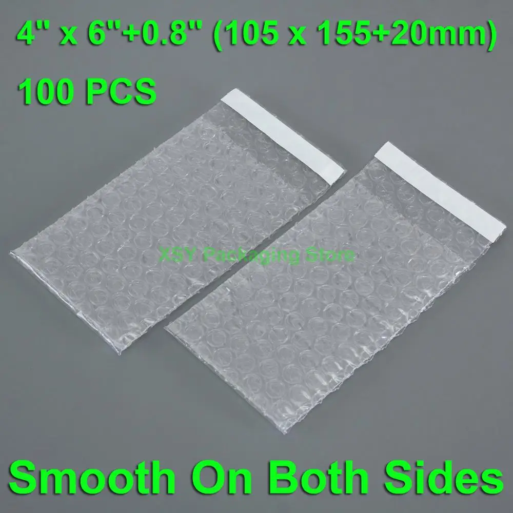 100 шт. 4 "x 6" + 0 8 "(105x155 20 мм) пакеты из пузырчатой пленки для 2 5 inchеs hаrd Disk