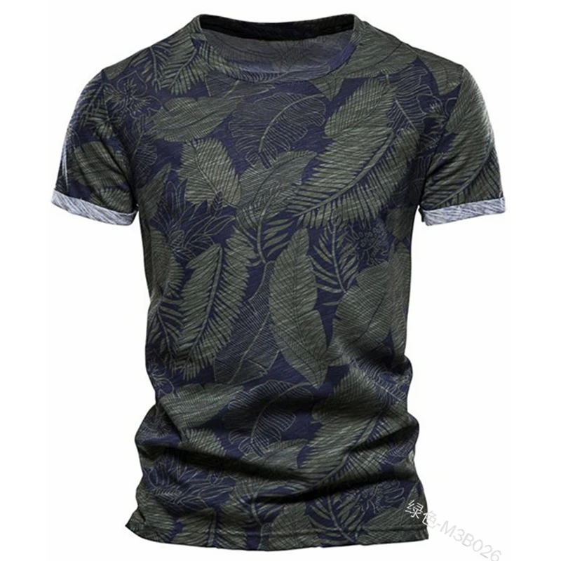 Mandylandy T-shirt Summer Fashion O-Neck Loose-Fitting T-shirt Top Men's Casual Feather Printed Short-Sleeved T-shirt
Mandylandy T-shirt Summer Fashion O-Neck Loose-Fitting T-shirt Top Men's Casual Feather Printed Short-Sleeved T-shirt