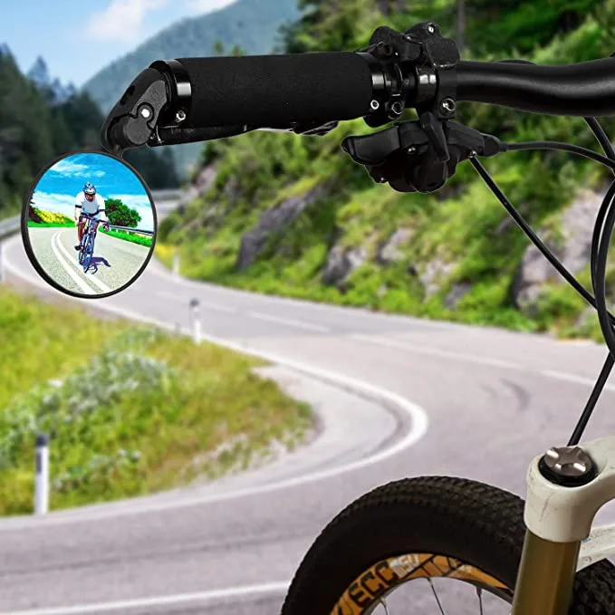 1PC Aluminum Bike Mirror MTB Bicycle Adjustable Rearview Handlebar End Rear Back convex plastic mirror bike mirror New#40
1PC Aluminum Bike Mirror MTB Bicycle Adjustable Rearview Handlebar End Rear Back convex plastic mirror bike mirror New#40