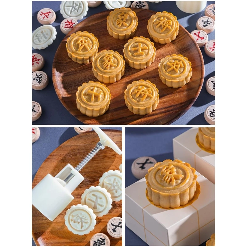 Baking Decorating Mooncake Mould Hand-Pressure Traditional Chinese Chess Gift G99A
Baking Decorating Mooncake Mould Hand-Pressure Traditional Chinese Chess Gift G99A