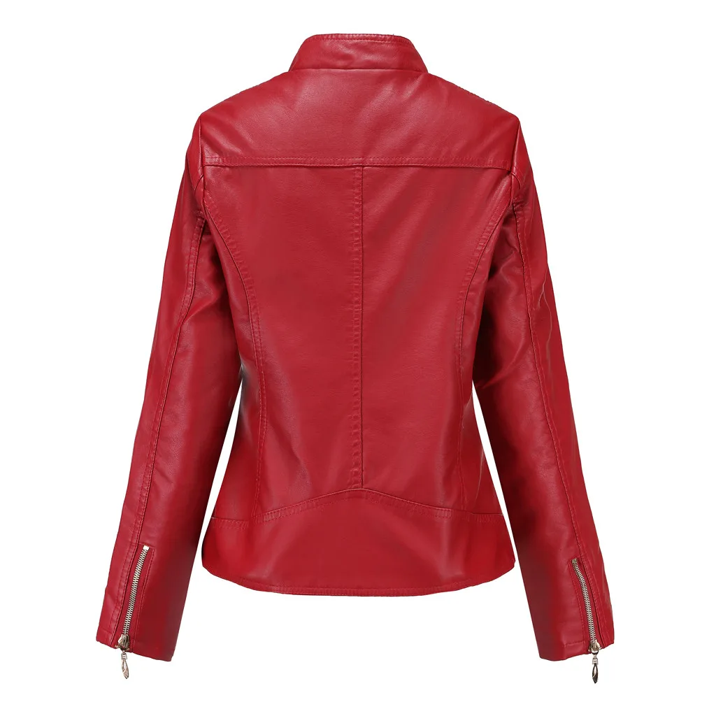 Winter Warm Women Fashion Short Coat Leather Jacket Parka Zipper Tops Overcoat Outwear Wholesale Free Ship Z4
Winter Warm Women Fashion Short Coat Leather Jacket Parka Zipper Tops Overcoat Outwear Wholesale Free Ship Z4