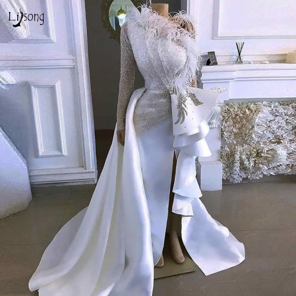 Aso Ebi Сумочка в африканском стиле платье на одно плечо вечерние платья 2021 реальное изображение блеск с бисером и перьями вечернее платье Ара...
Aso Ebi Сумочка в африканском стиле платье на одно плечо вечерние платья 2021 реальное изображение блеск с бисером и перьями вечернее платье Ара...
