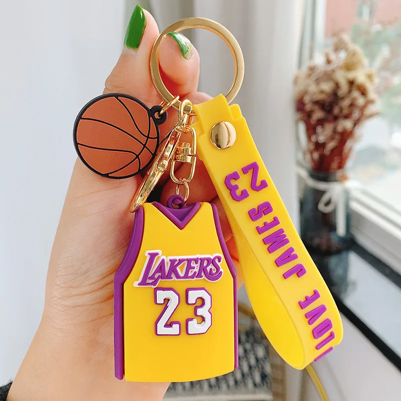 No. 23 Jersey Lakers Jersey Keychain Fashion Cartoon Student Schoolbag Pendant Hall of Fame Birthday Gift Children's Toys
No. 23 Jersey Lakers Jersey Keychain Fashion Cartoon Student Schoolbag Pendant Hall of Fame Birthday Gift Children's Toys