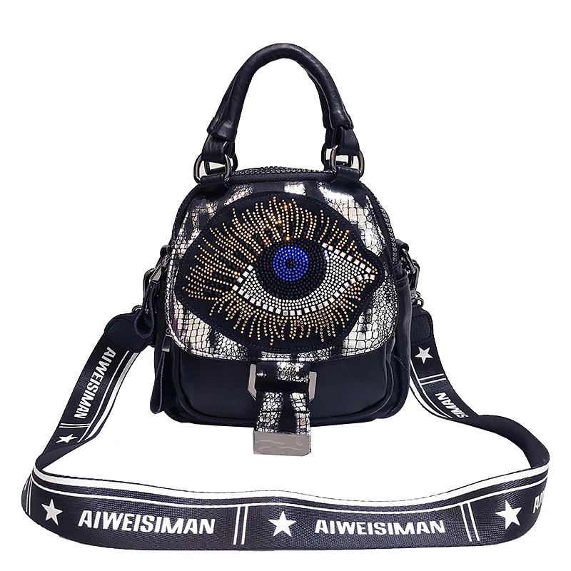 Women's backpack hot rhinestone soft leather small bag new all-match handbag trend multi-purpose backpack shoulder messenger bag
Women's backpack hot rhinestone soft leather small bag new all-match handbag trend multi-purpose backpack shoulder messenger bag
