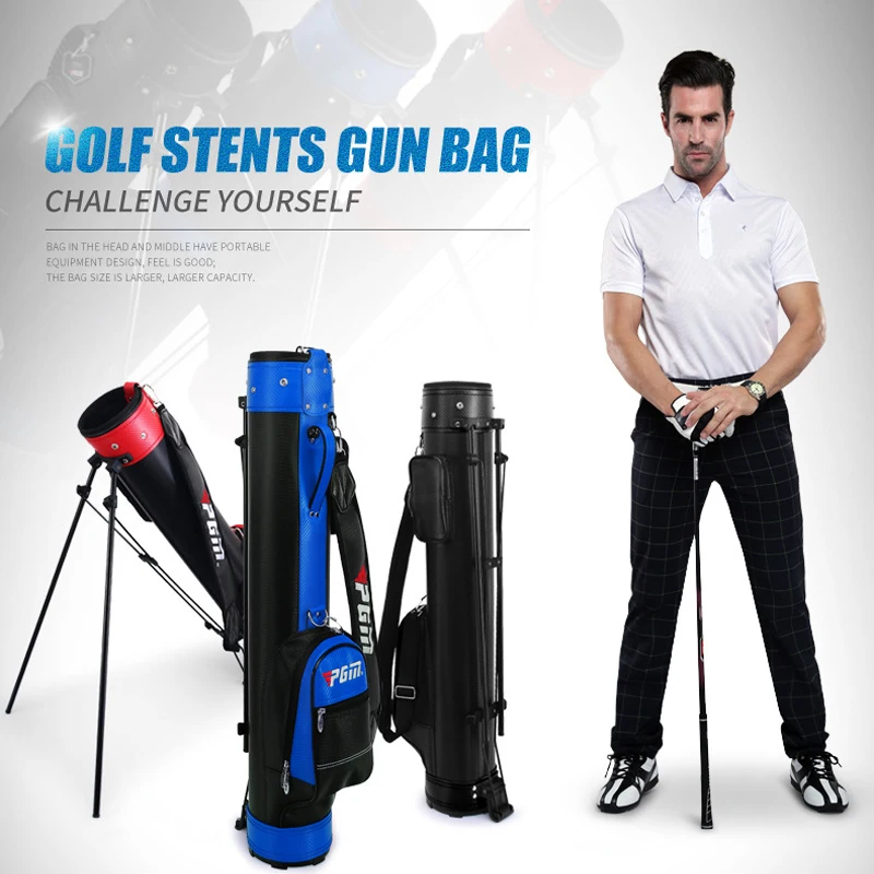 Lightweight PGM Golf Stand Bag Waterproof Gun Bag Portable Large Capacity Golf Stand Carry Bag Golf Clubs Bag Golf Accessories 
Lightweight PGM Golf Stand Bag Waterproof Gun Bag Portable Large Capacity Golf Stand Carry Bag Golf Clubs Bag Golf Accessories