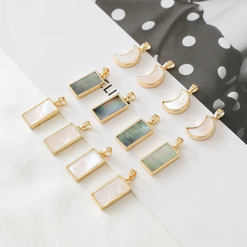 10pcs DIY restore ancient ways alloy with shell rectangle moon earrings charm necklace pendant accessories
10pcs DIY restore ancient ways alloy with shell rectangle moon earrings charm necklace pendant accessories