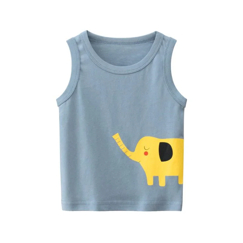 Summer Children Boys Fashion Animal Sleeveless T-Shirt Cotton 90-140 BX390 TZ06
Summer Children Boys Fashion Animal Sleeveless T-Shirt Cotton 90-140 BX390 TZ06