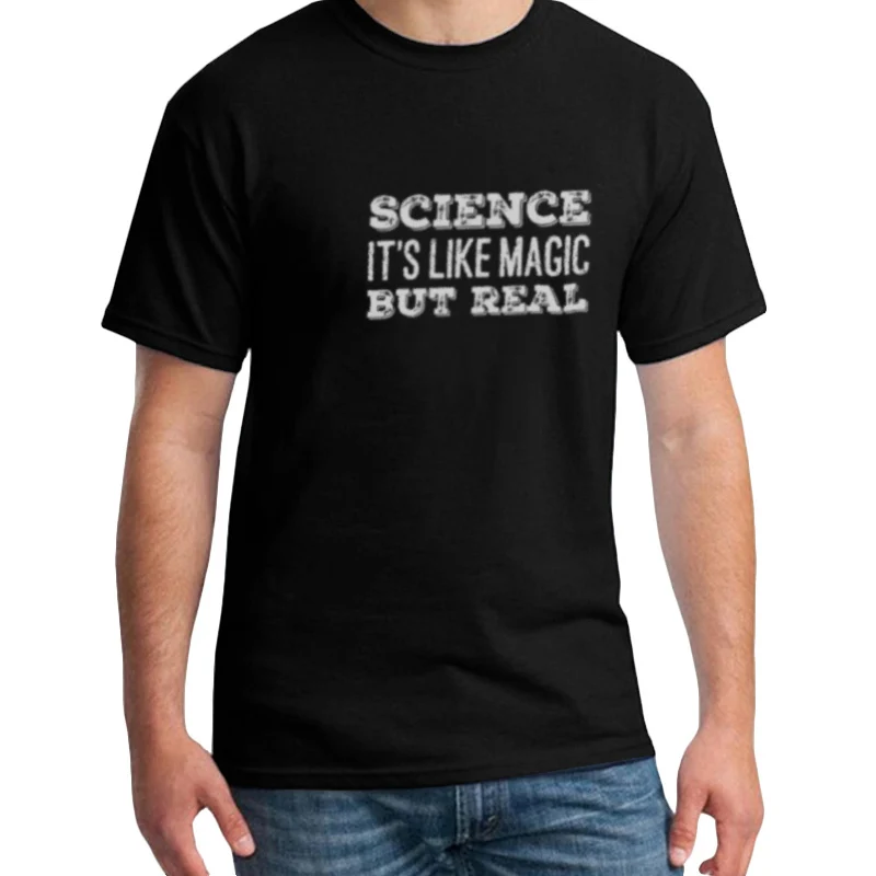 2021 Summer Men Tshirts Streetwear Cool Top Clothes Male Print Science Its Like Magic Short Sleeve O-neck Funny Graphic T Shirts 
2021 Summer Men Tshirts Streetwear Cool Top Clothes Male Print Science Its Like Magic Short Sleeve O-neck Funny Graphic T Shirts