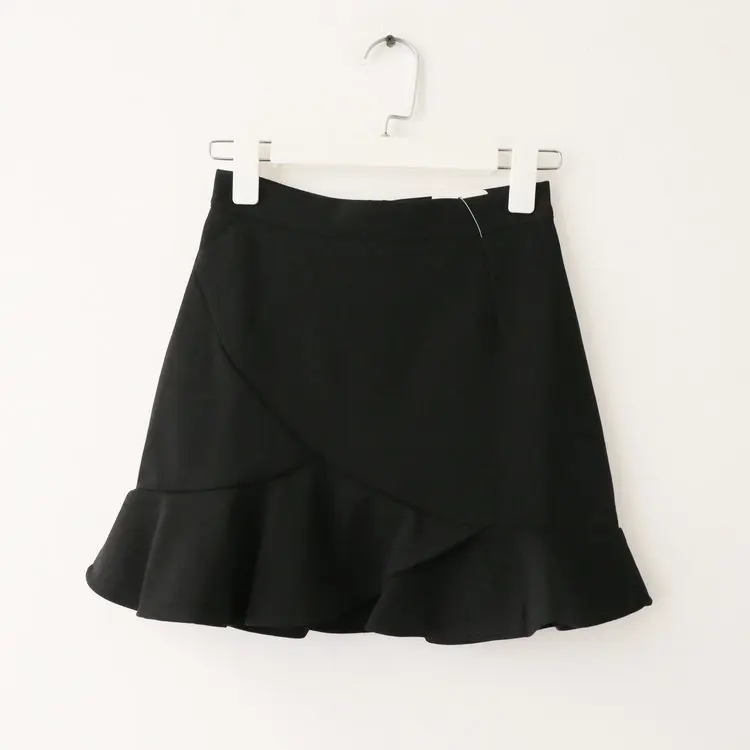 Spring Women's Mini Solid Color Sweet A-line Ruffle Skirt Back Zipper Dress Skirts Womens 
Spring Women's Mini Solid Color Sweet A-line Ruffle Skirt Back Zipper Dress Skirts Womens