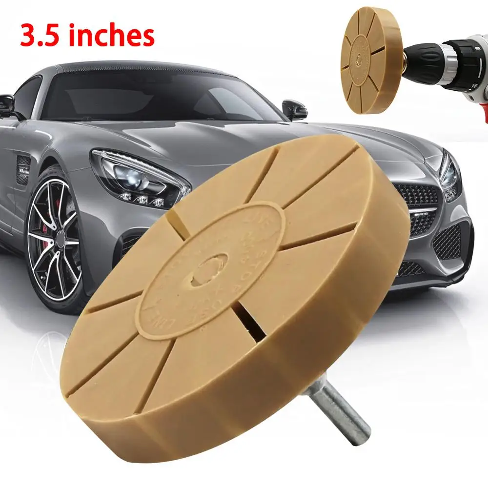 Pinstripe Rubber Wheel Eraser Disk Car Sticker Remover Pneumatic Auto Paint Pad Universal Maintenance Cleaning Repair Tool
Pinstripe Rubber Wheel Eraser Disk Car Sticker Remover Pneumatic Auto Paint Pad Universal Maintenance Cleaning Repair Tool
