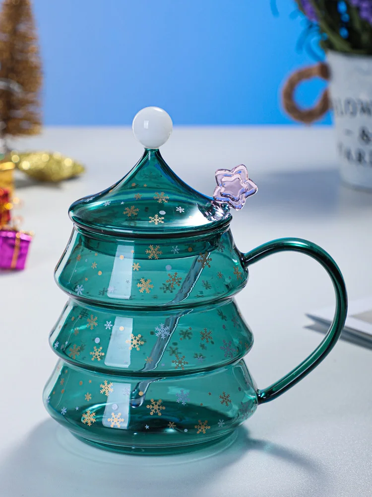 Рождественская елка Стекло чашки милый с ложкой крышкой Кофе молоко питьевой воды фестиваль вечерние дома посуда подарки
Рождественская елка Стекло чашки милый с ложкой крышкой Кофе молоко питьевой воды фестиваль вечерние дома посуда подарки