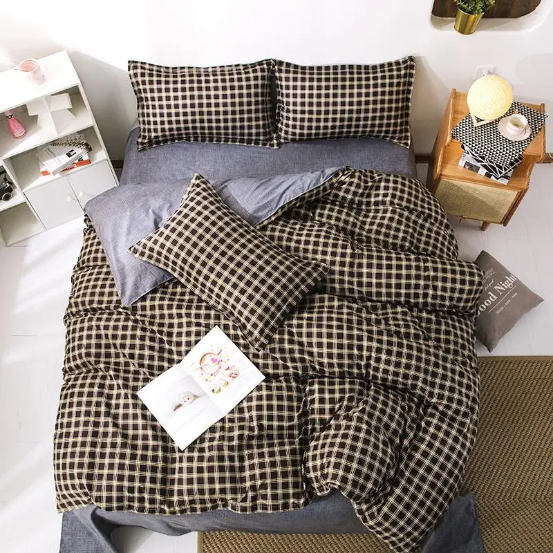 Fashion Simple Style home bedding sets bed linen duvet cover flat sheet Bedding Set Winter Full King Single Queen,bed set 2020
Fashion Simple Style home bedding sets bed linen duvet cover flat sheet Bedding Set Winter Full King Single Queen,bed set 2020