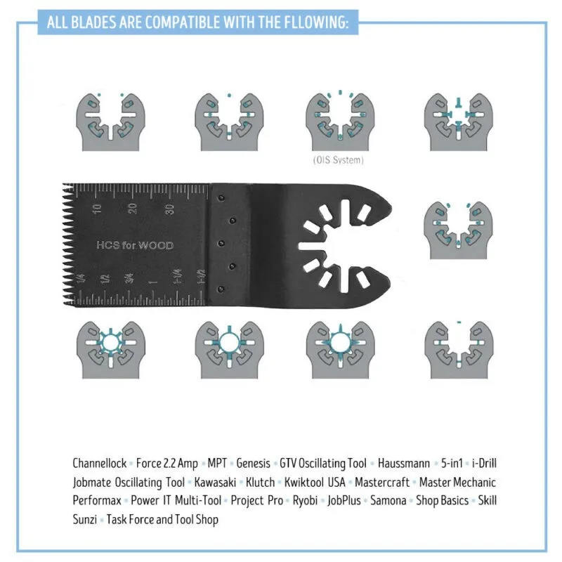 10 Pcs Saw Blades Saw Discs Mix Set Oscillating Multi-Tool Accessories For FEIN BOSCH Tool Parts Metal Tile Wood Cutting
10 Pcs Saw Blades Saw Discs Mix Set Oscillating Multi-Tool Accessories For FEIN BOSCH Tool Parts Metal Tile Wood Cutting