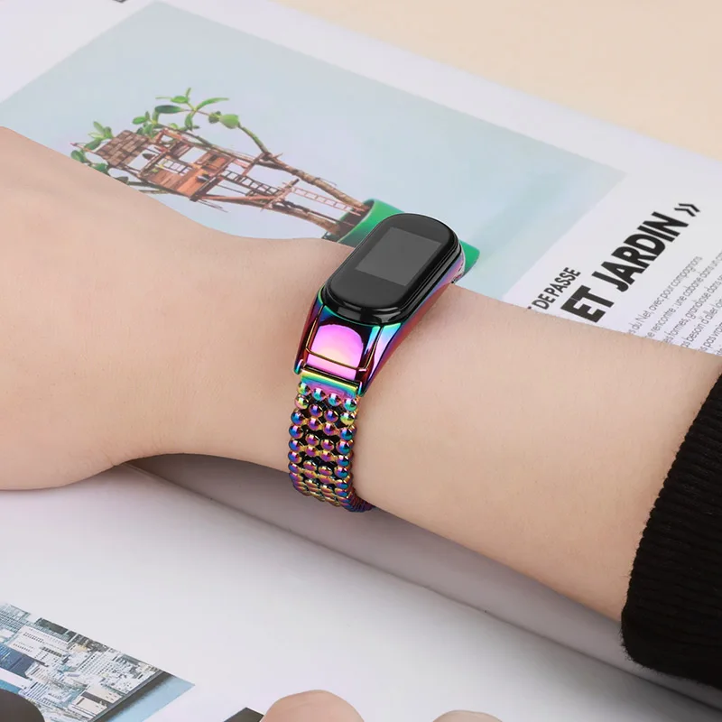 For Mi Band 5 6 Strap Metal Stainless Steel For Xiaomi Mi Band 4 3 Strap Global Version Compatible Bracelet Miband Wristband
For Mi Band 5 6 Strap Metal Stainless Steel For Xiaomi Mi Band 4 3 Strap Global Version Compatible Bracelet Miband Wristband