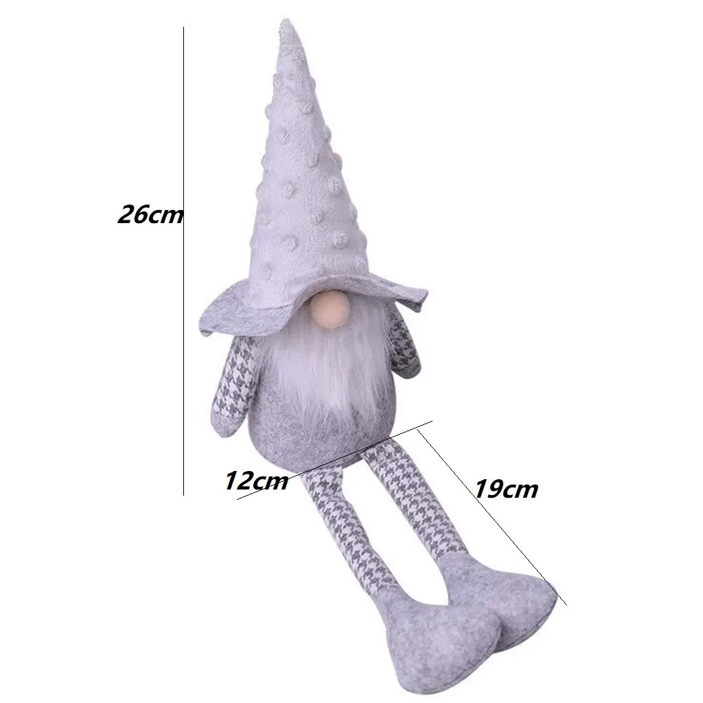 2PCS Merry Christmas Gray long-legged faceless sitting ornament Rudolph decoration Decor Festival Party Xmas Decoration
2PCS Merry Christmas Gray long-legged faceless sitting ornament Rudolph decoration Decor Festival Party Xmas Decoration