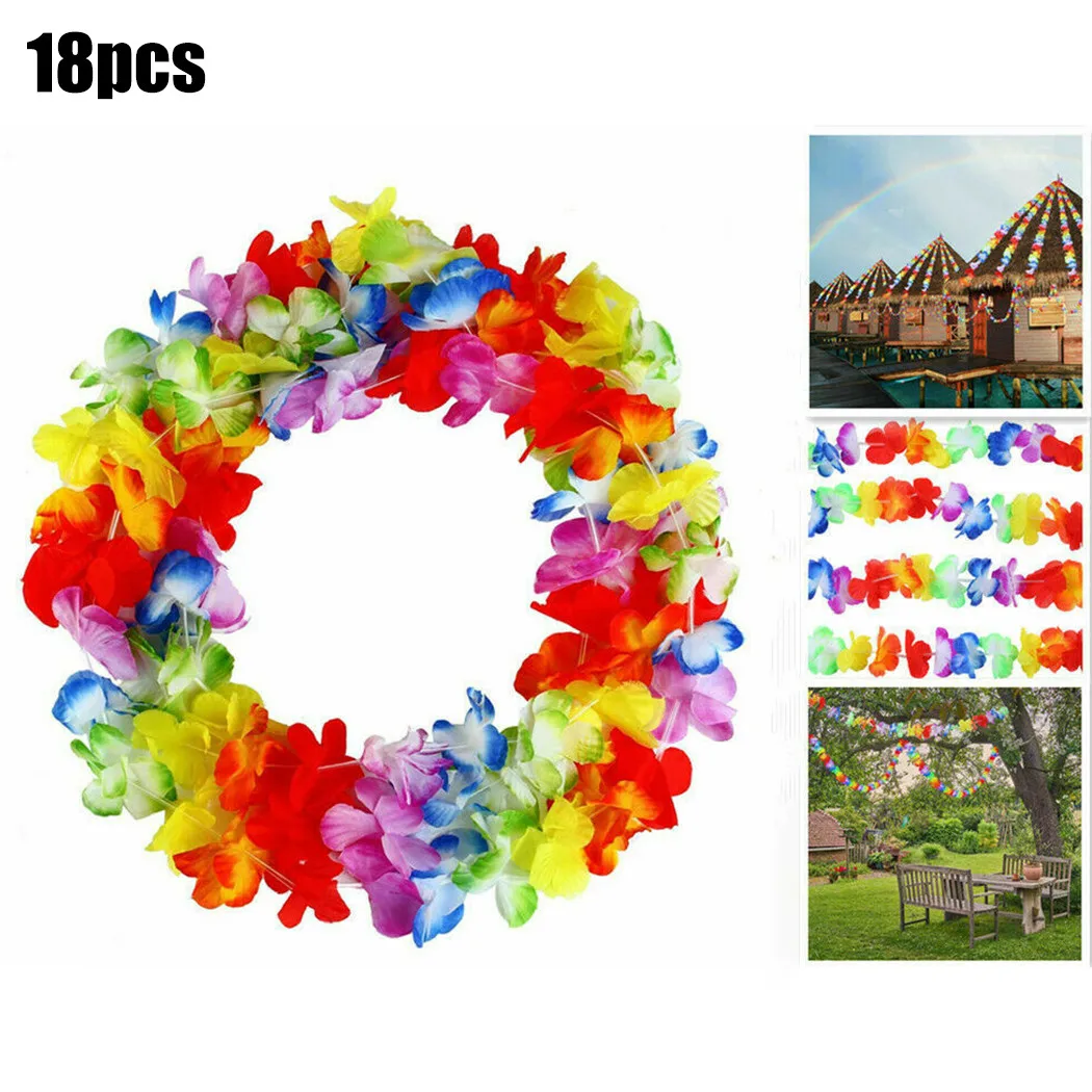 18 PCS Hawaii Christmas Wreath Door Decoration Hawaiian Party Artificial Flower Garland Necklace Luau Torpil
18 PCS Hawaii Christmas Wreath Door Decoration Hawaiian Party Artificial Flower Garland Necklace Luau Torpil
