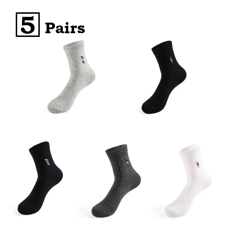 Mens Socks 5 Pair Crew Socks Techwear Socks Men Middle Tube Cotton Socks Pure Color Business Men's Socks Deodorant Sweat
Mens Socks 5 Pair Crew Socks Techwear Socks Men Middle Tube Cotton Socks Pure Color Business Men's Socks Deodorant Sweat