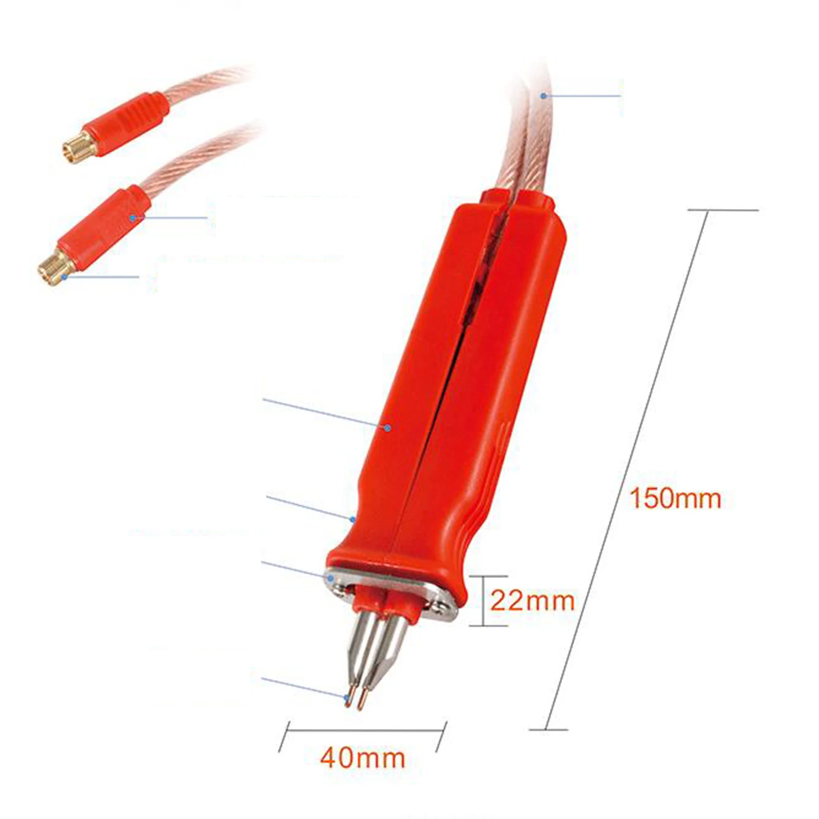Hand Held Spot Welding Pen Machine Electronic Component Welding Pen for 18650 Lithium Battery DIY Spot Welding Tool Kit
Hand Held Spot Welding Pen Machine Electronic Component Welding Pen for 18650 Lithium Battery DIY Spot Welding Tool Kit
