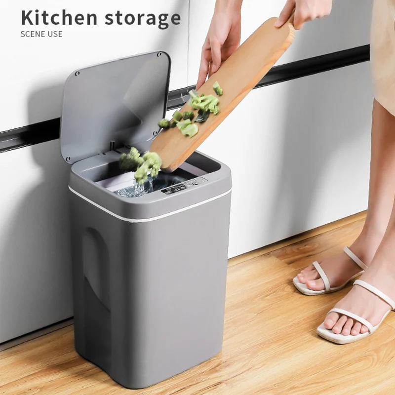 Newly Smart Induction Touching Garbage Bin Self-Sealing Self-Changing Trash Can Automatic Open Lid For Home TE889
Newly Smart Induction Touching Garbage Bin Self-Sealing Self-Changing Trash Can Automatic Open Lid For Home TE889