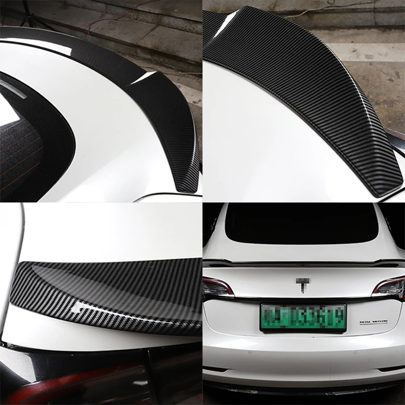 Car Rear Wing Tail Spoiler Trim Strip Sticker Carbon Fiber Cover Modified Exterior Decoration for Tesla Model 3 Accessories
Car Rear Wing Tail Spoiler Trim Strip Sticker Carbon Fiber Cover Modified Exterior Decoration for Tesla Model 3 Accessories