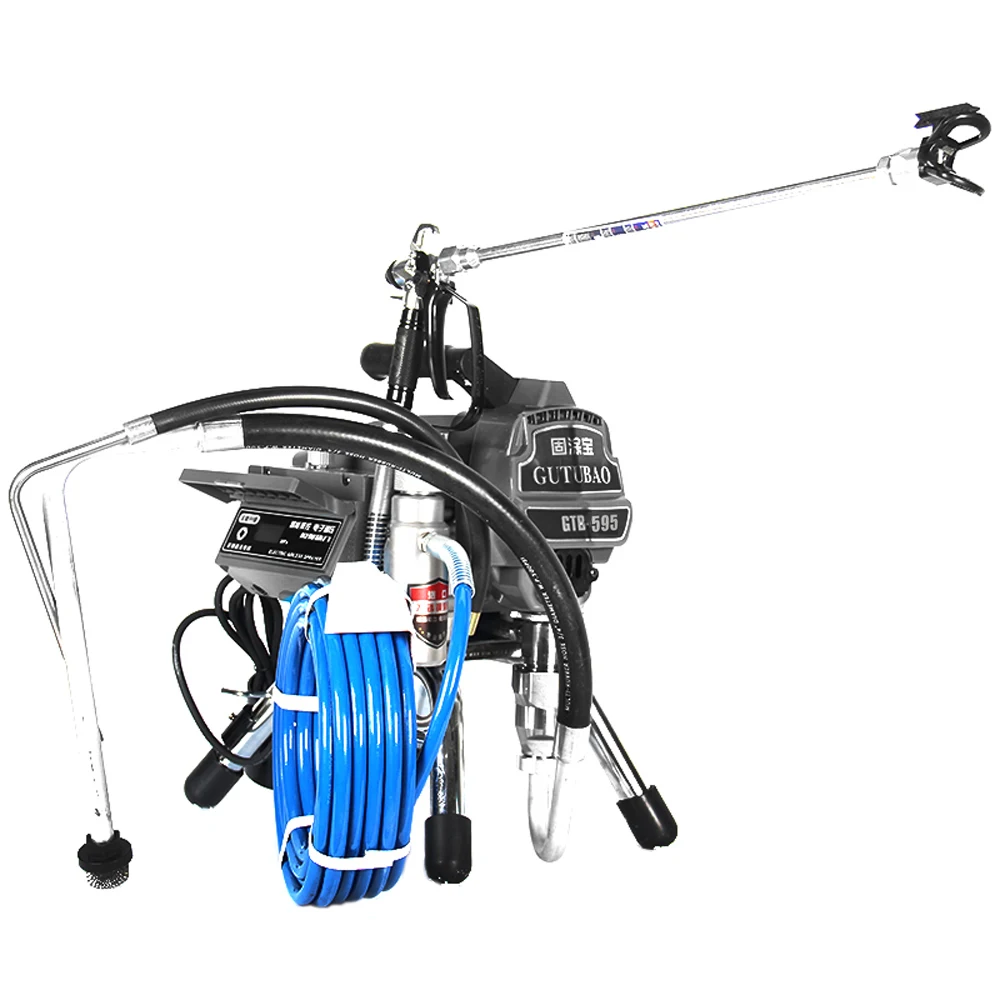 Professional airless spraying machine with brushless Motor Spray Gun 2600W 2.8L Airless Paint Sprayer 595 painting machine tool
Professional airless spraying machine with brushless Motor Spray Gun 2600W 2.8L Airless Paint Sprayer 595 painting machine tool