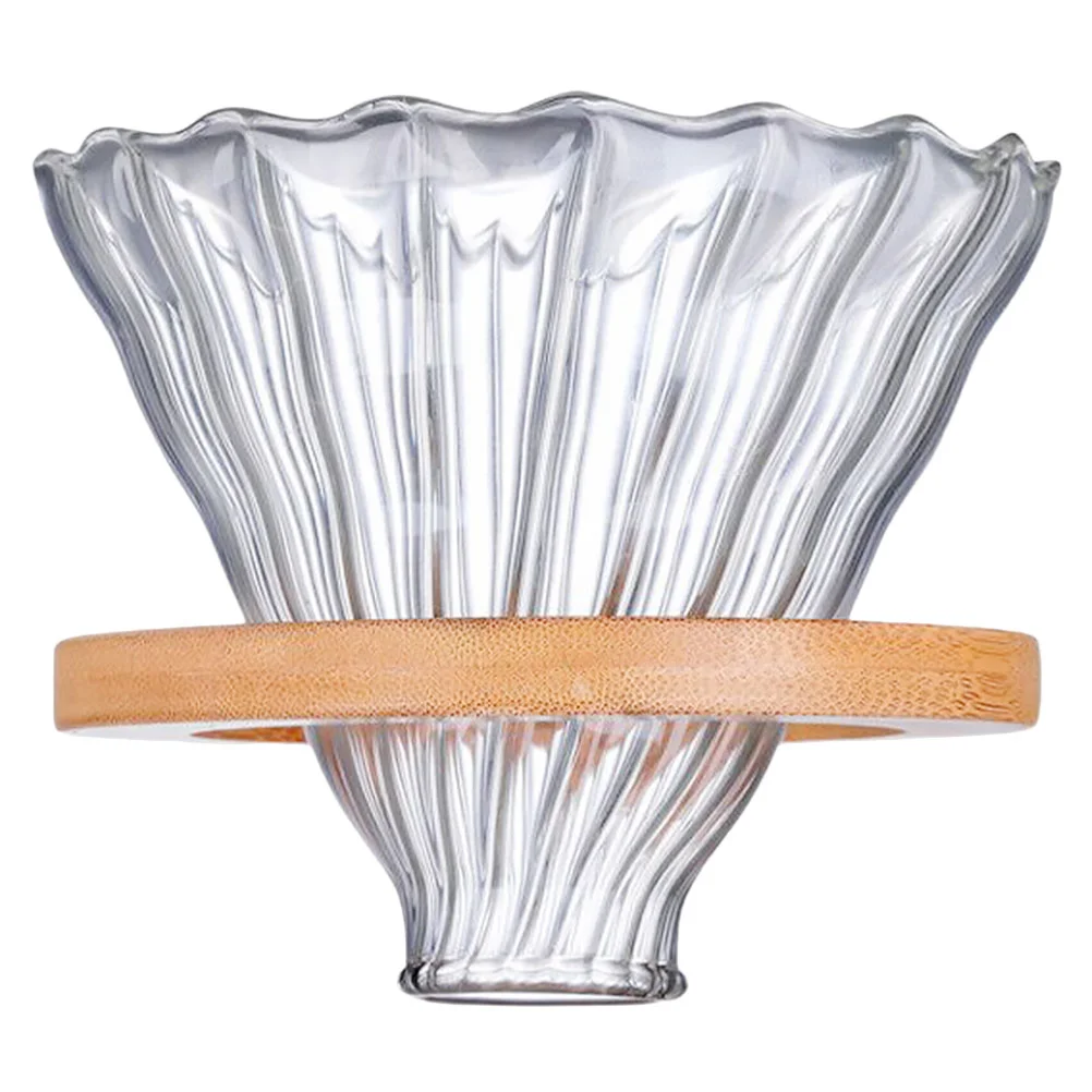 1 Set Stripe Glass Coffee Dripper Coffee Drip Filters Cup Tea Slag Funnel 
1 Set Stripe Glass Coffee Dripper Coffee Drip Filters Cup Tea Slag Funnel