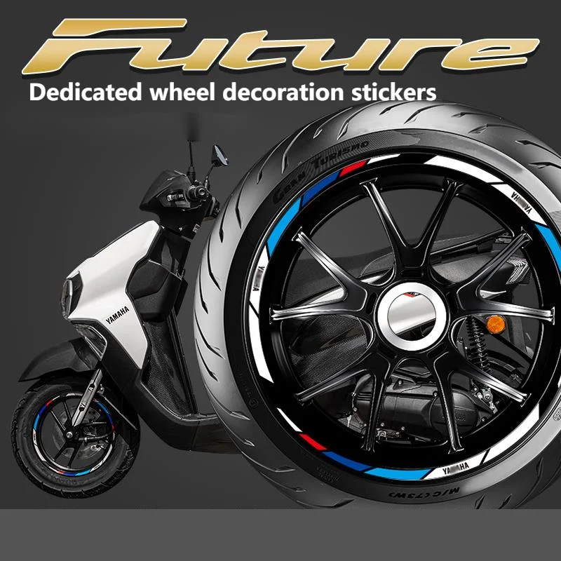 Motorcycle Wheel Hub Rim Tire Reflective Sticker Decal Car Decoration and Modification for Yamaha Future 125
Motorcycle Wheel Hub Rim Tire Reflective Sticker Decal Car Decoration and Modification for Yamaha Future 125