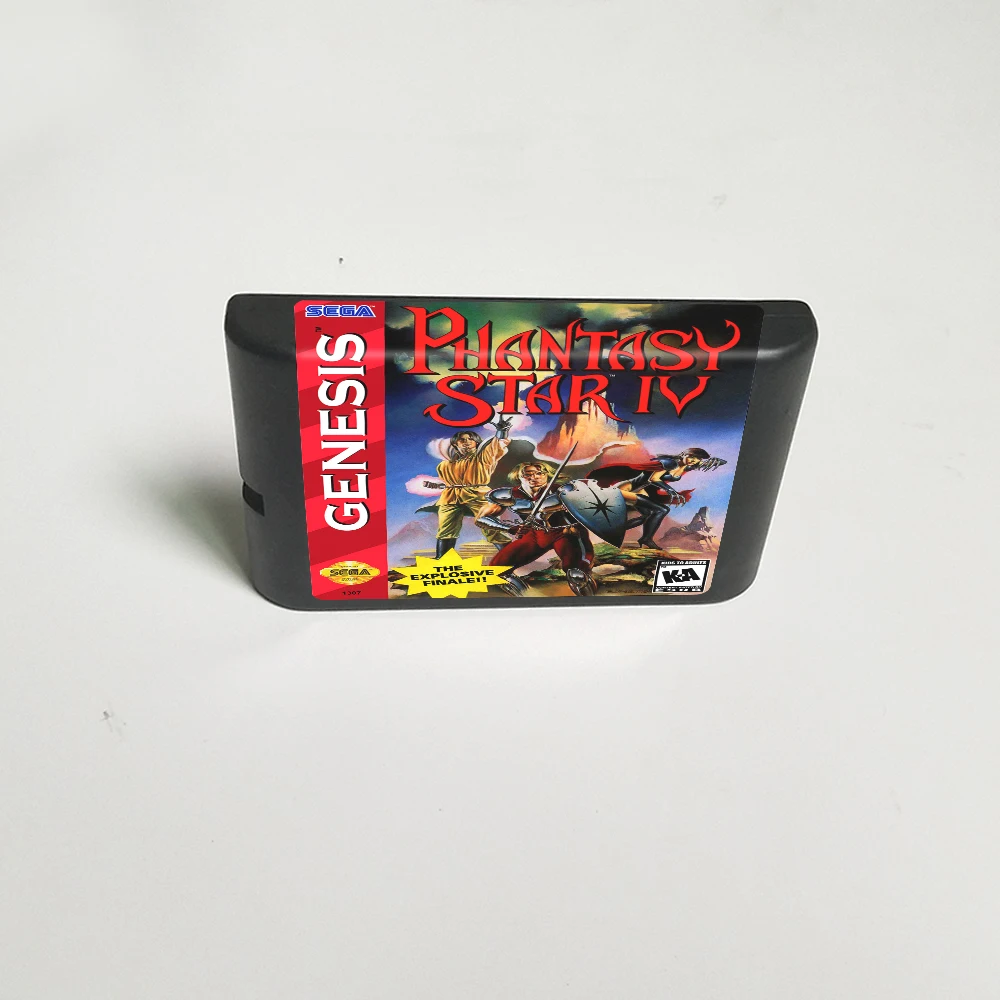 Phantasy Star Характеристическая вязкость полимера 4 (Батарея сохранить) 16 бит MD игры