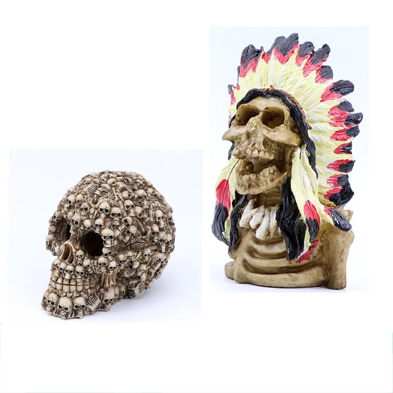 Aquarium Decoration Fish Reptile Shelter Skull House Fish Tank Landscaping Ornament Aquascape Landscape Decor Accessories
Aquarium Decoration Fish Reptile Shelter Skull House Fish Tank Landscaping Ornament Aquascape Landscape Decor Accessories