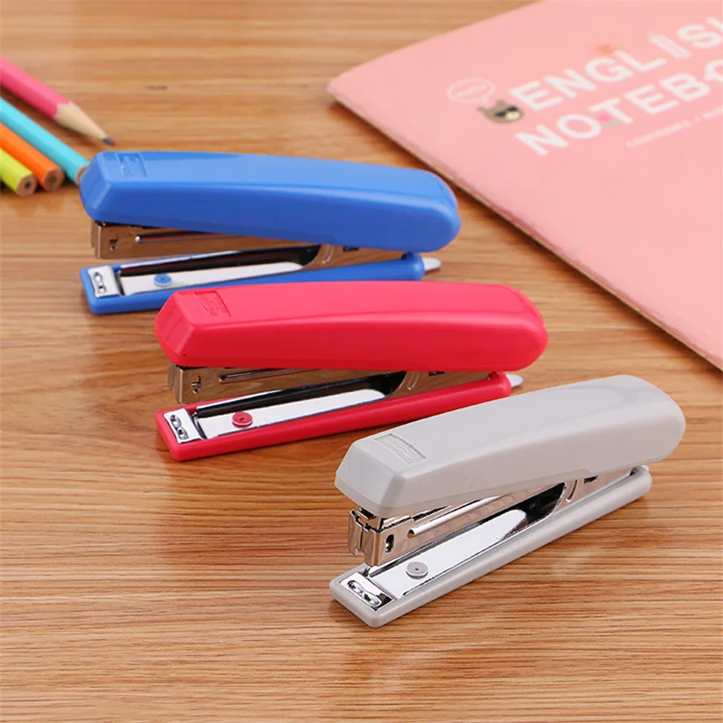 Pure Color Portable Stapler Set with Staples 10# Stationery Office Binding Tool School Binder Teacher Gift
Pure Color Portable Stapler Set with Staples 10# Stationery Office Binding Tool School Binder Teacher Gift