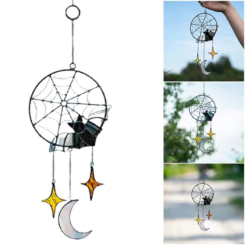 Halloween Hanging Ornament Handmade Moon Star Pendant Acrylic Wall Art Decoration for Home Garden Courtyard Hot
Halloween Hanging Ornament Handmade Moon Star Pendant Acrylic Wall Art Decoration for Home Garden Courtyard Hot