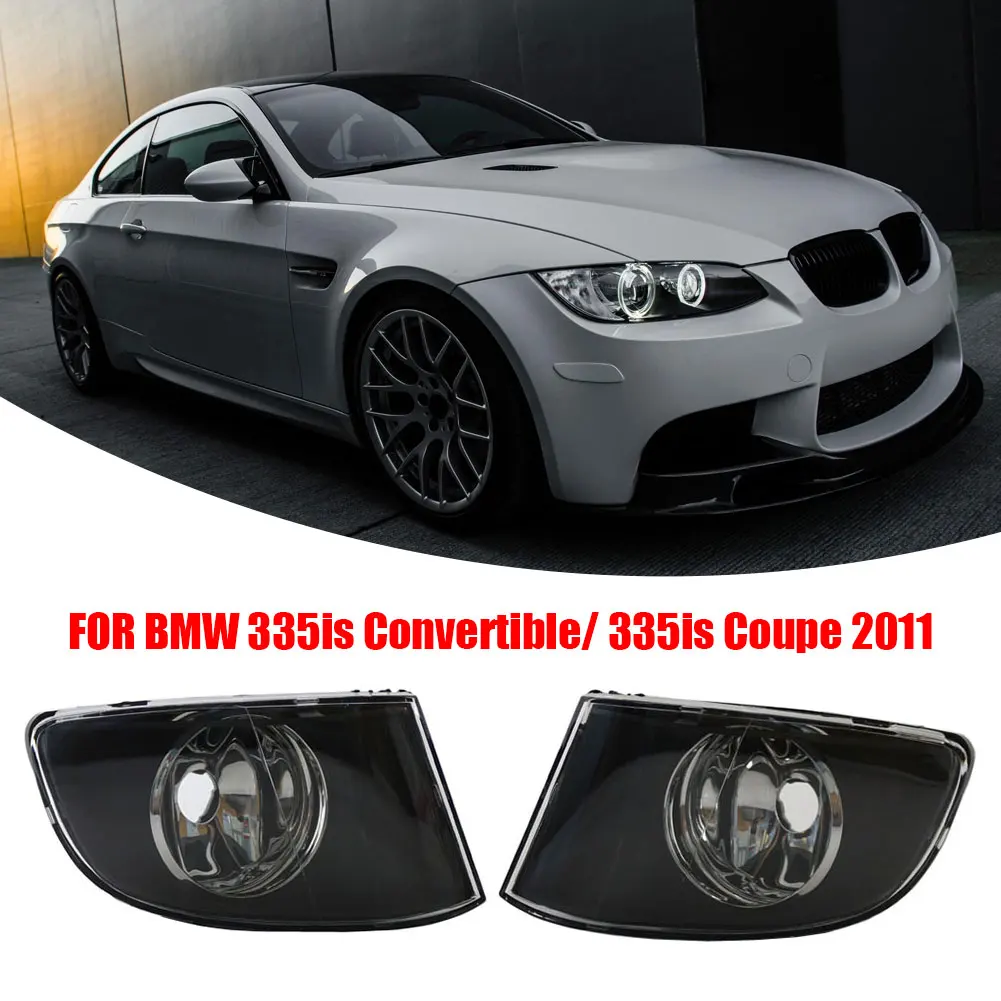 Transparent Lens Fog Lamp without Bulb Suitable for BMW 328i 335i Convertible 2007-2011 Installed Left Right Sides 190x105x95mm
Transparent Lens Fog Lamp without Bulb Suitable for BMW 328i 335i Convertible 2007-2011 Installed Left Right Sides 190x105x95mm