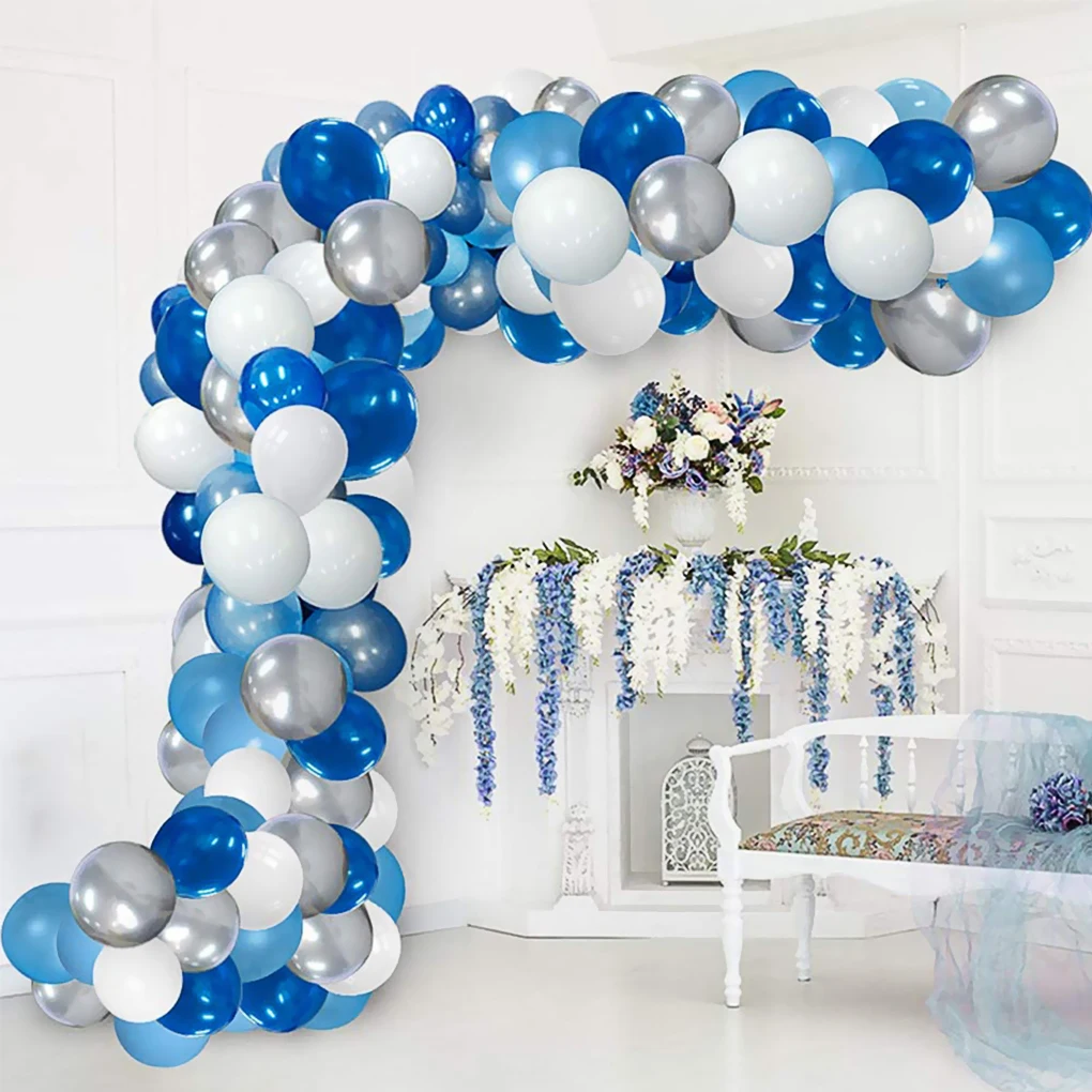 Blue white silver Birthday Party Balloon Garland Arch Kit Wedding Birthday Balloons Decor Party Balloons For Kids Baby Shower
Blue white silver Birthday Party Balloon Garland Arch Kit Wedding Birthday Balloons Decor Party Balloons For Kids Baby Shower