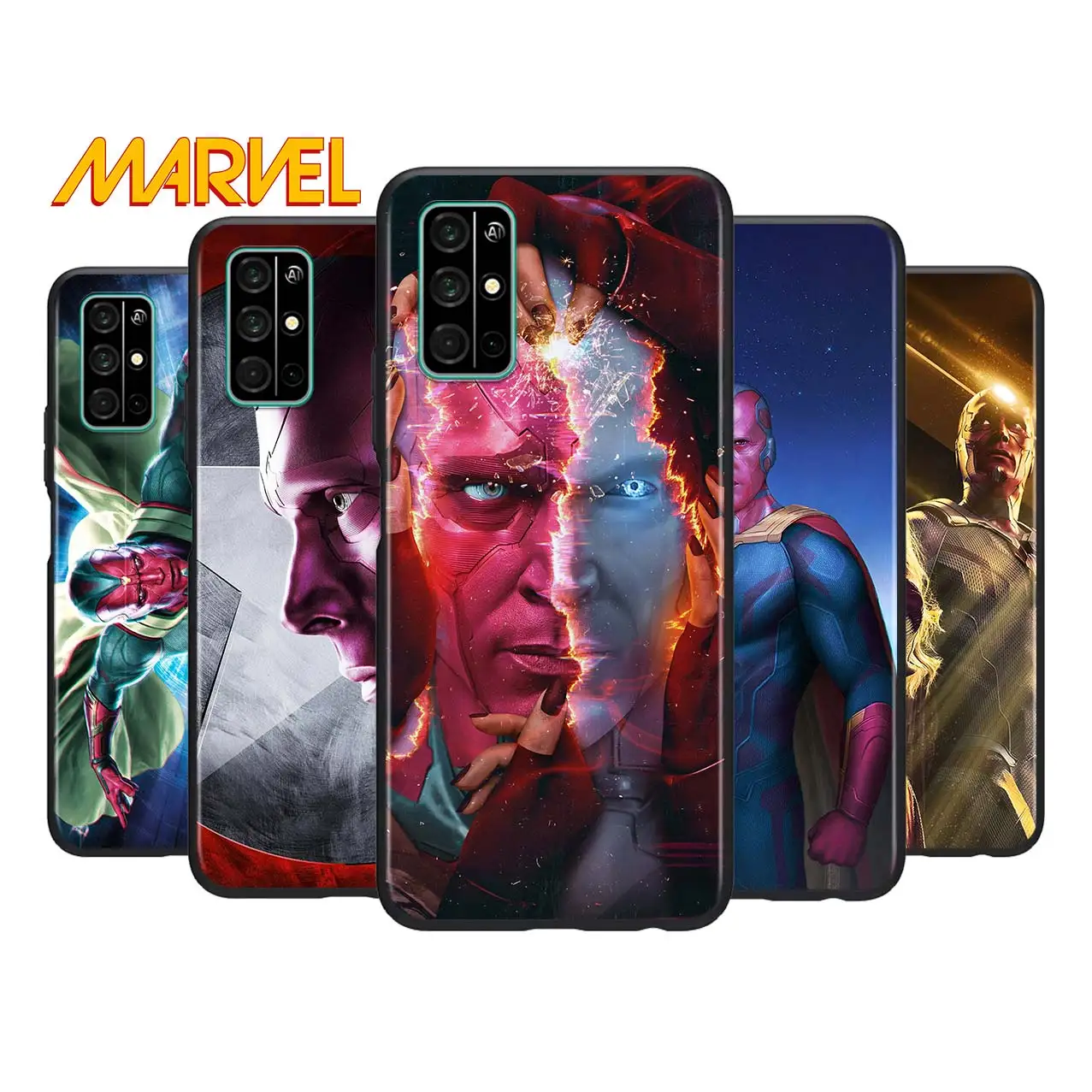 Vision marvel hero for Huawei Honor V30 20 Pro X10 9S 9A 9C 9X 8X 10 9 Lite 8A 7C 7A Pro TPU Soft Black Phone Case 
Vision marvel hero for Huawei Honor V30 20 Pro X10 9S 9A 9C 9X 8X 10 9 Lite 8A 7C 7A Pro TPU Soft Black Phone Case