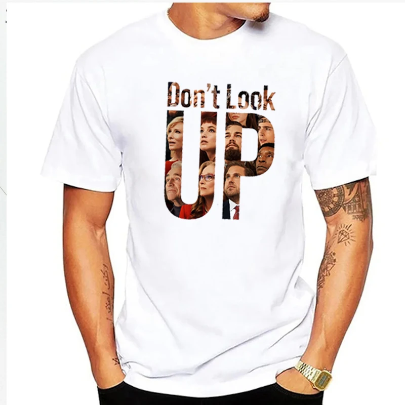 2022 Funny Comedy Movie Show Don'T Look Up T Shirt Cute Vintage T-Shirt Men Tshirt Short Sleeve T-Shirts Harajuku Tees Top
2022 Funny Comedy Movie Show Don'T Look Up T Shirt Cute Vintage T-Shirt Men Tshirt Short Sleeve T-Shirts Harajuku Tees Top