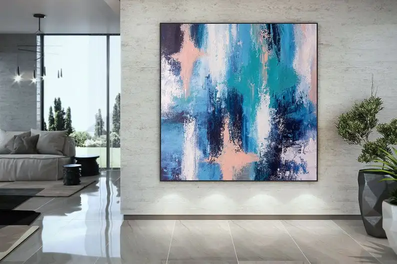 Extra Large Wall Art Original Art Bright Abstract oil Painting On Canvas Extra Large Artwork Contemporary Art Modern Home Decor
Extra Large Wall Art Original Art Bright Abstract oil Painting On Canvas Extra Large Artwork Contemporary Art Modern Home Decor