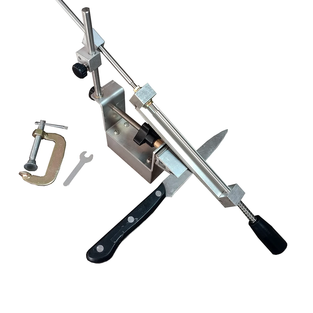 New Edge Pro Knife sharpener with 360 degree flip diamond whetstone Grinding tools KME Grinder machine
New Edge Pro Knife sharpener with 360 degree flip diamond whetstone Grinding tools KME Grinder machine