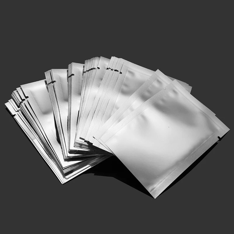 200Pcs Aluminum Foil Mylar Bags Vacuum Sealer Food Storage Sealing Package Pouch
200Pcs Aluminum Foil Mylar Bags Vacuum Sealer Food Storage Sealing Package Pouch