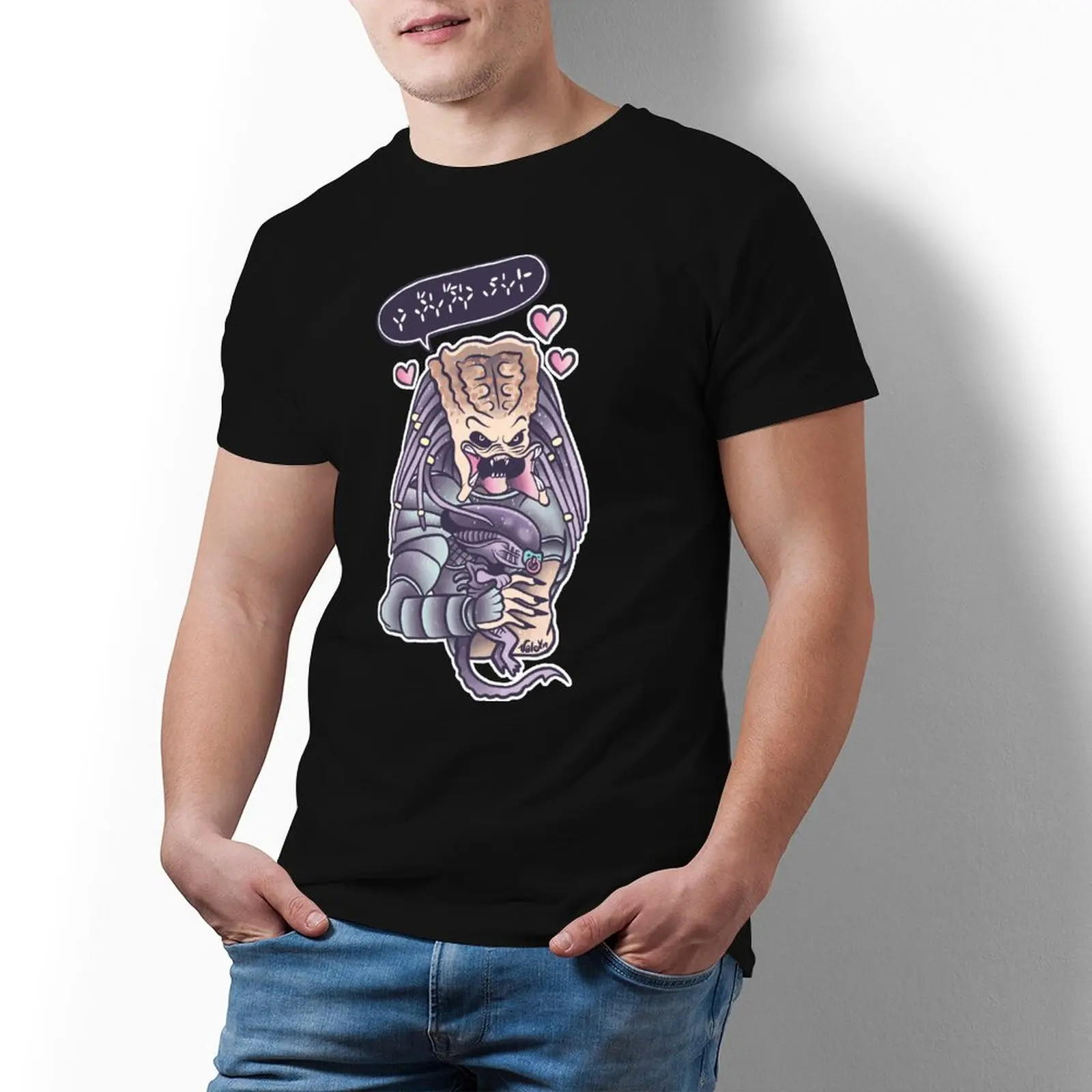 Футболка Predator Pet, базовая футболка из 100 хлопка с культовым фильмом, Мужская футболка с принтом
Футболка Predator Pet, базовая футболка из 100 хлопка с культовым фильмом, Мужская футболка с принтом