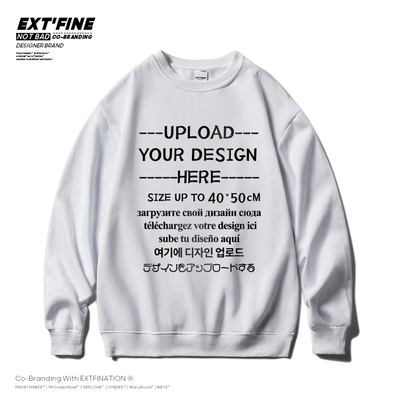 Толстовки с капюшоном Extfine с индивидуальным рисунком для мужчин и женщин, повседневные свитшоты, однотонные мужские флисовые толстовки на з...
Толстовки с капюшоном Extfine с индивидуальным рисунком для мужчин и женщин, повседневные свитшоты, однотонные мужские флисовые толстовки на з...