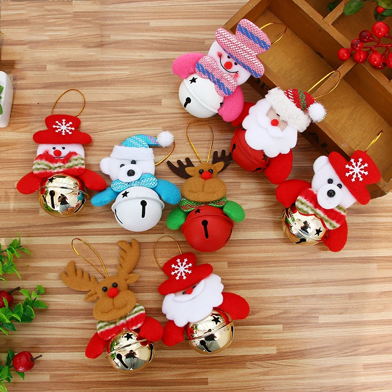 2PCS/Set Christmas Ornaments Bells Pendant Christmas Decorations for Tree Christmas Tree Pendant Old Man Doll Holding Bell Gift
2PCS/Set Christmas Ornaments Bells Pendant Christmas Decorations for Tree Christmas Tree Pendant Old Man Doll Holding Bell Gift