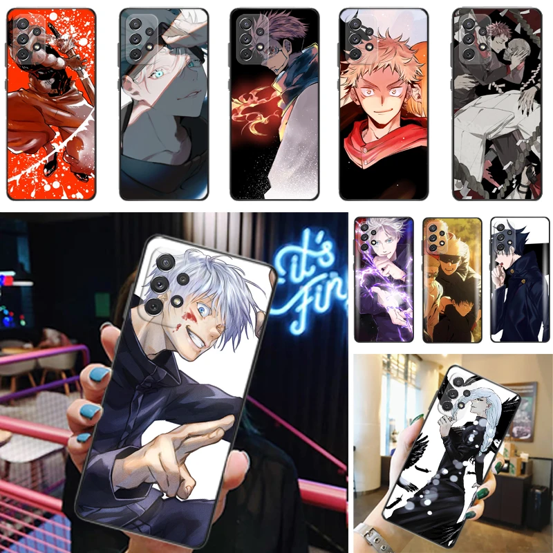 Jujutsu Kaisen Sukuna Yuji Itadori Satoru Gojo Fushiguro Megumi Phone Case For Samsung Galaxy A52 4G 5G A72 Cases Back Cover
Jujutsu Kaisen Sukuna Yuji Itadori Satoru Gojo Fushiguro Megumi Phone Case For Samsung Galaxy A52 4G 5G A72 Cases Back Cover