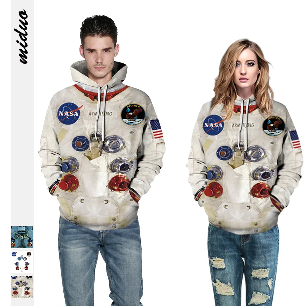 2020 Space Suit Digital Printing Couple's Hooded Casual Loose and Plus-sized Autumn and Winter Baseball Uniform
2020 Space Suit Digital Printing Couple's Hooded Casual Loose and Plus-sized Autumn and Winter Baseball Uniform