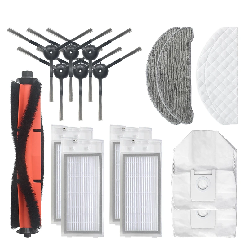 For Roidmi EVE Plus Robot Vacuum Cleaner Accessories Main Brush HEPA Filter Side Brush Dust Bag Mop Cloth Replacement Parts
For Roidmi EVE Plus Robot Vacuum Cleaner Accessories Main Brush HEPA Filter Side Brush Dust Bag Mop Cloth Replacement Parts