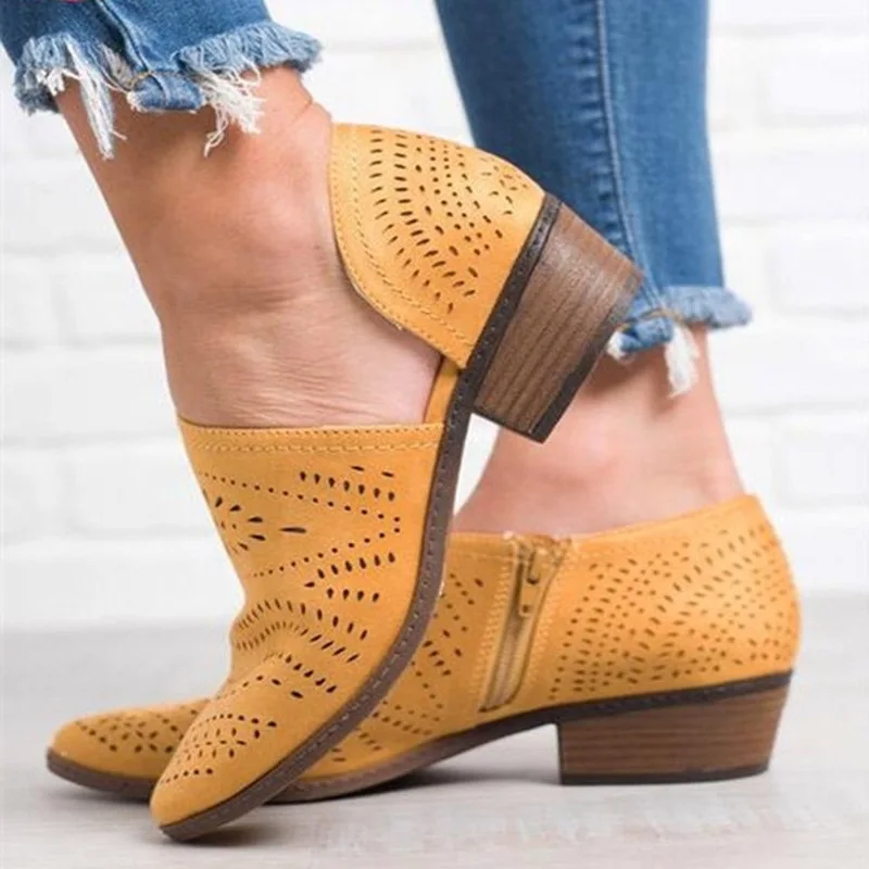 STAN SHARK 2019 Fashion Women Boots Spring Summer Block Low Heel Ladies Booties PU Leather Hollow Out Ankle Platform shoes
STAN SHARK 2019 Fashion Women Boots Spring Summer Block Low Heel Ladies Booties PU Leather Hollow Out Ankle Platform shoes