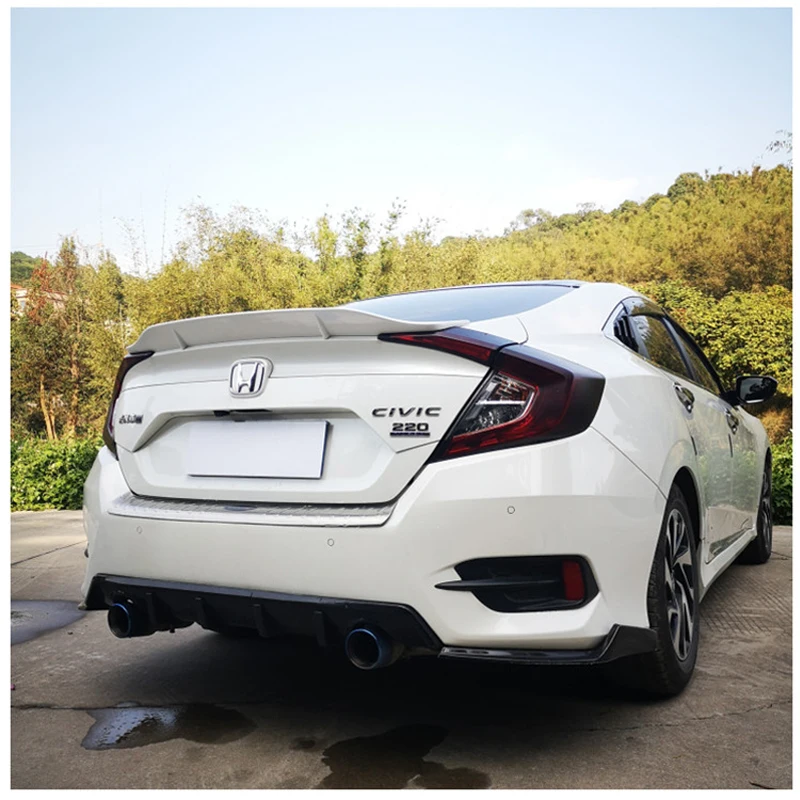 R Style ABS High Quality Auto Part Rear Trunk Spoiler Fit for Honda Civic 4 Door 2016 2017 2018
R Style ABS High Quality Auto Part Rear Trunk Spoiler Fit for Honda Civic 4 Door 2016 2017 2018