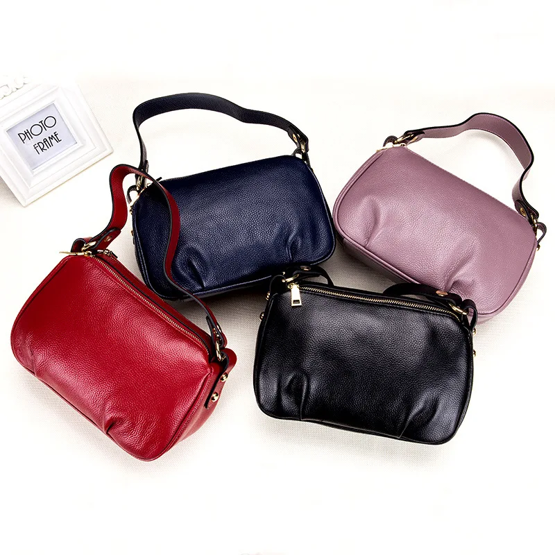 New Leather Lady's Bag with Large Capacity Mother's Bag with Multi-layer Fold and One Shoulder Inclined Bag
New Leather Lady's Bag with Large Capacity Mother's Bag with Multi-layer Fold and One Shoulder Inclined Bag