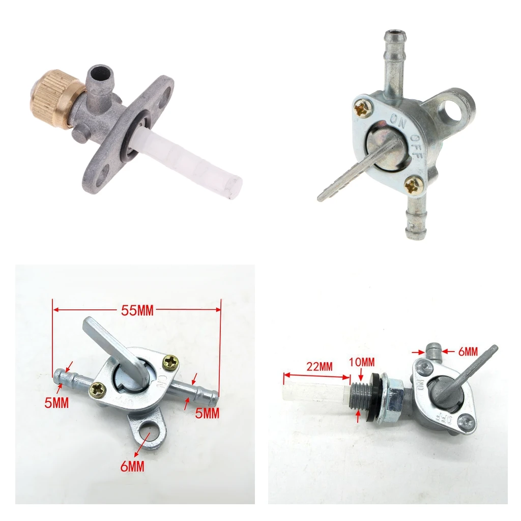 4 Type Gas Tank Fuel Switch Valve Pump Petcock for Gasoline Generator 
4 Type Gas Tank Fuel Switch Valve Pump Petcock for Gasoline Generator